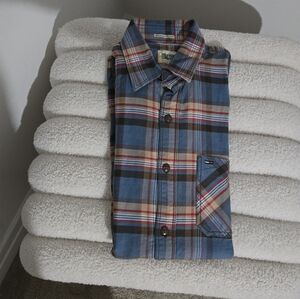 Tommy Hilfiger Plaid Button Down Shirt Medium Size